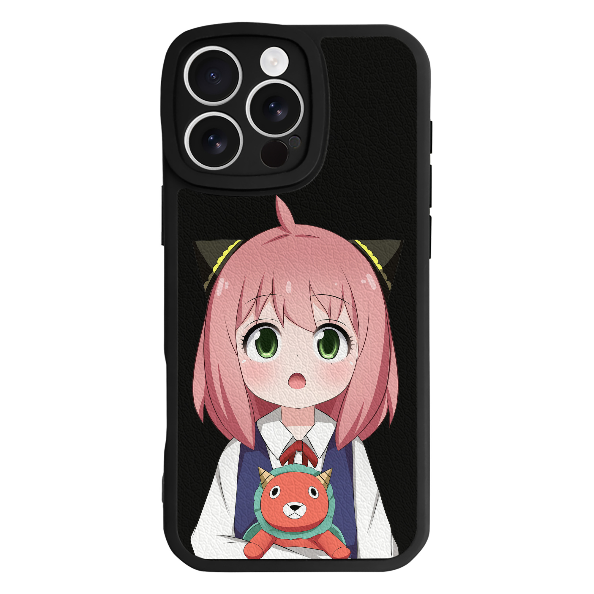 （画像用） SPY×FAMILY间谍家家酒 【iPhone 16シリーズ対応】シリコンスマホケース（レザー調） 材質：シリコン